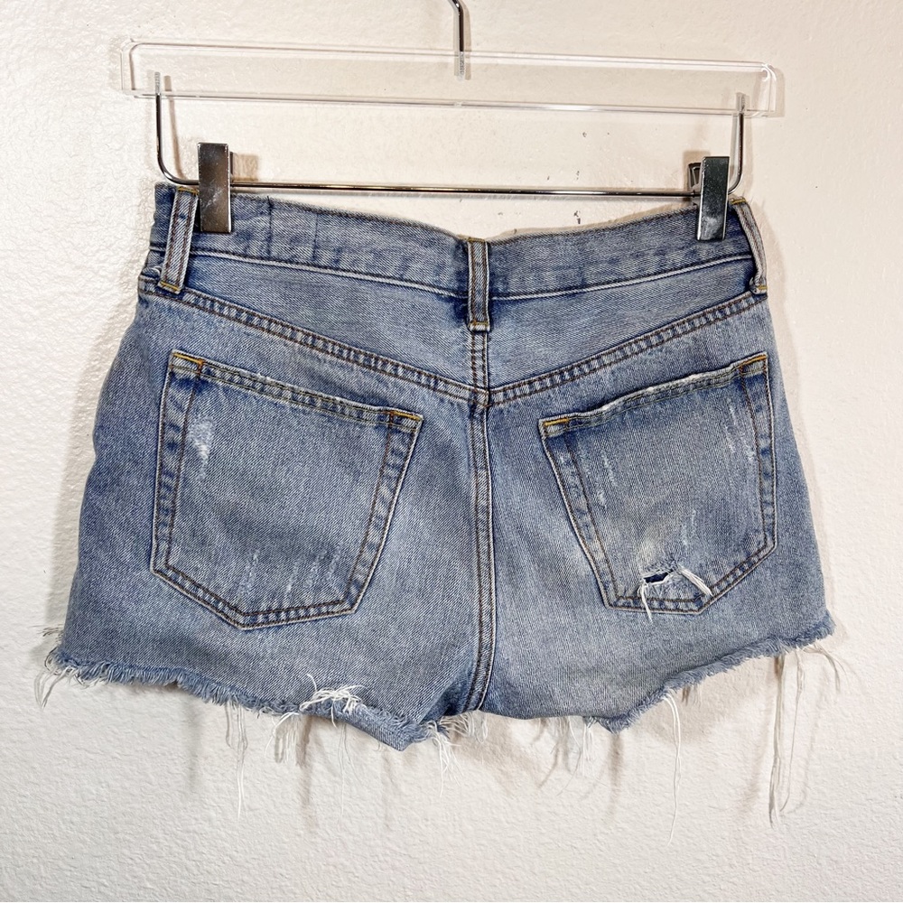 Free People Sofia cut off jean shorts - Picture 4 of 7